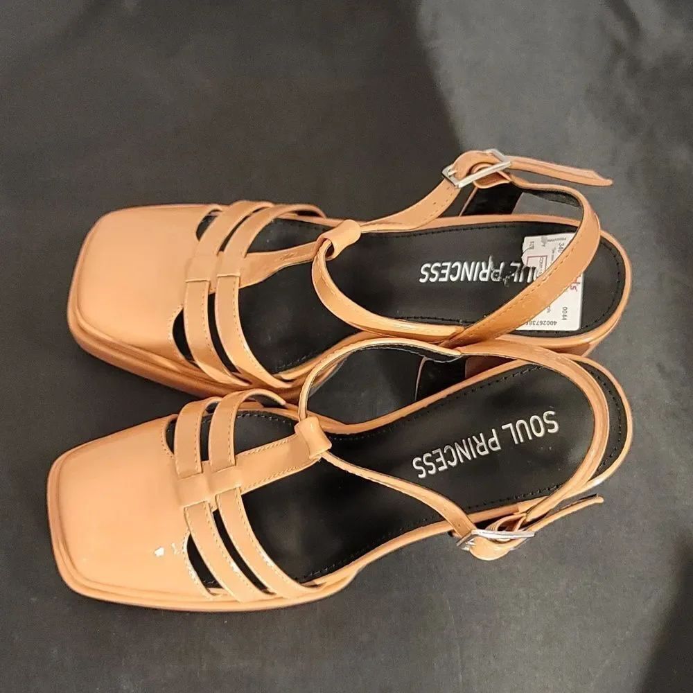 BRAND NEW SOUL PRINCESS BLOCK HEEL SANDAL S2 - Picture 9 of 16